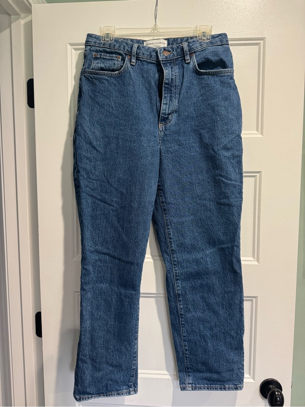 Aritzia Denim Forum Rowan Curvy Fit Super High-Rise Ankle Jean Article #121792